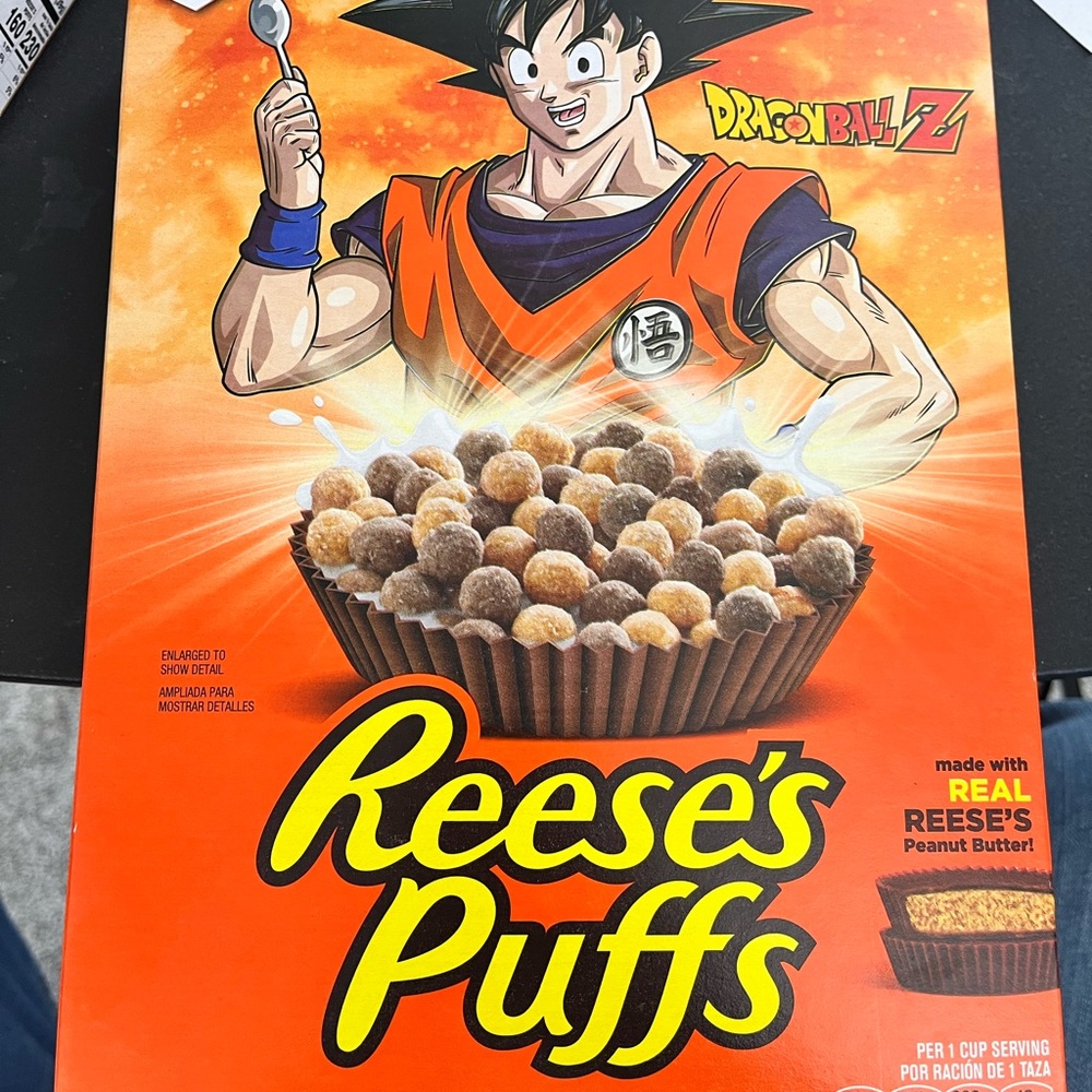 Limited Edition Dragon Ball Z Reese Puffs